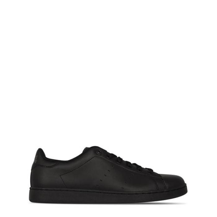 Lonsdale 【 Leyton Leather Trainers Juniors Kids Black/Black 】 レザー シューズ スニーカー ジュニア キッズ 黒色 ブラック
