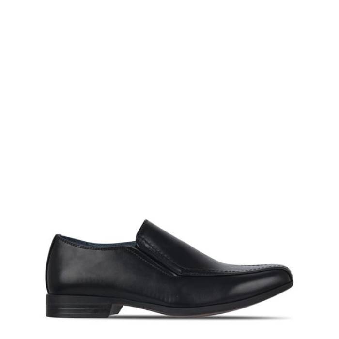 Giorgio 【 Bourne Slip On Shoe Junior Kids Black 】 お坊っちゃん キッズ 黒いこと 黒いこと
