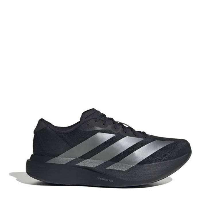 アディダス Adidas 【 Adizero Evo Sl Shoes Mens Men Black/Iron 】 アディゼロ シューズ 運動すること靴 メンズ メンズ 黒いこと 黒いこと