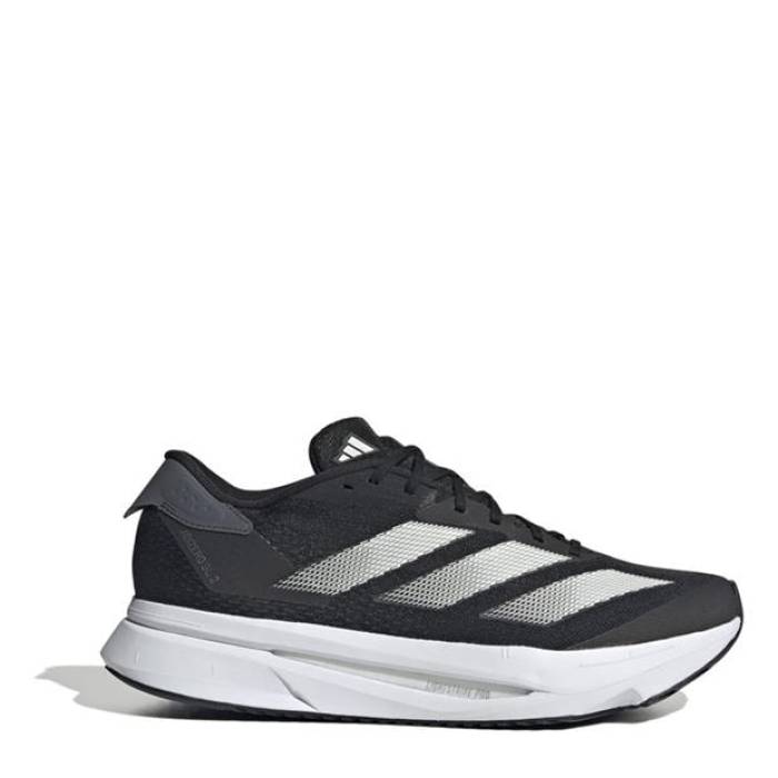 アディダス Adidas 【 Adizero Fast Neutral Road Running Shoes Men Cblack/Zeromt/C 】 アディゼロ ファ同盟罷工 シューズ 運動すること靴 メンズ