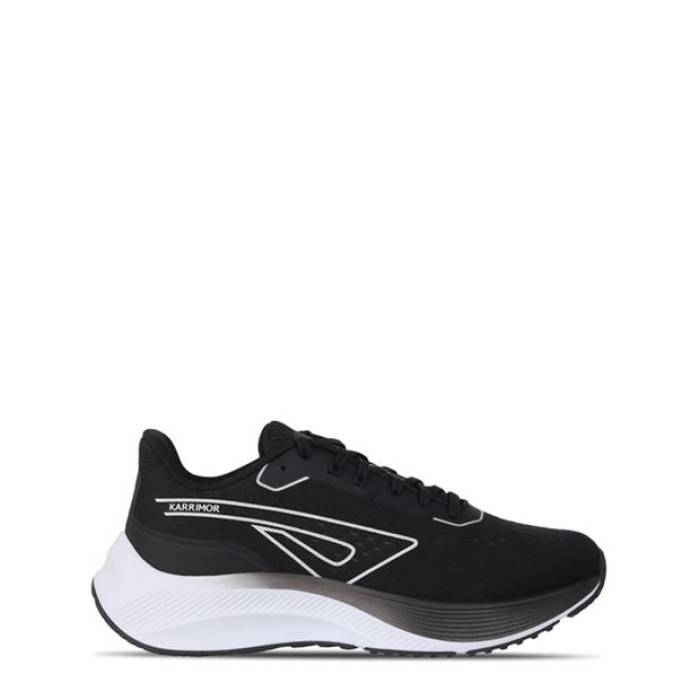 Karrimor 【 Rapid 5 Road Running Shoes Junior Kids Black/White 】 シューズ 運動靴 ジュニア キッズ 黒色 ブラック 白色 ホワイト