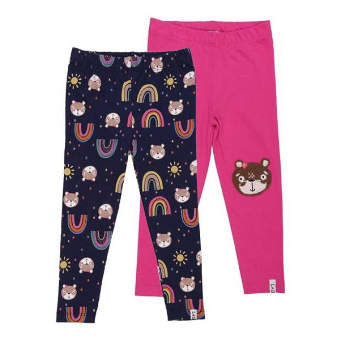 Lilly And Sid 【 Rainbow Leggings Kids Multi 】 虹色 レインボー レギンス・タイツ ジュニア キッズ
