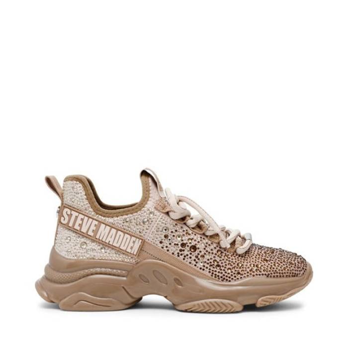 スティーブマデン Steve Madden 【 Women\u0027s Mistica Runners Women Bronze Gld/Slvr 】 レディース レディース 銅・ブロンズ