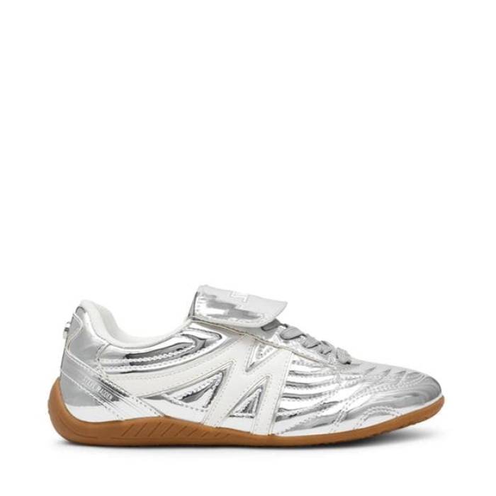 スティーブマデン Steve Madden 【 Women\u0027s Freekick Runners Women Silver 】 レディース レディース Silver しろがね色・しろがね色
