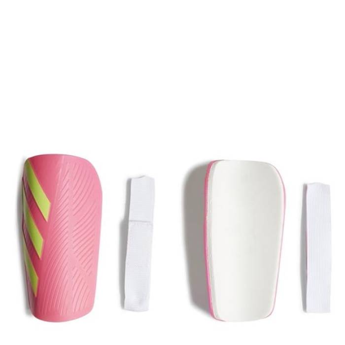アディダス Adidas 【 Club Shin Guards Adults Unisex Pink/Lemon 】 野球クラブ ユニ一発やる pink さくら色