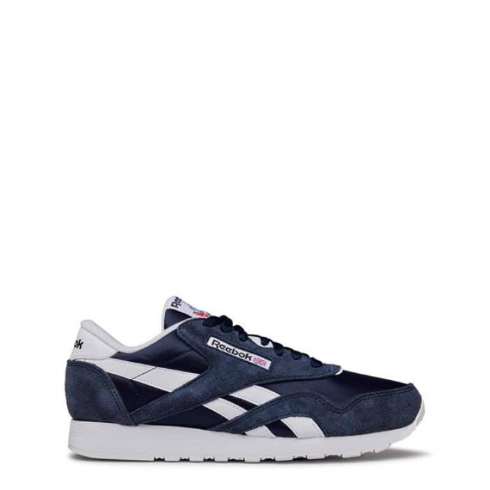 リーボック Reebok 【 Classic Nylon Shoes Men Navy 】 クラシック ナイロン シューズ 運動靴 メンズ 紺色 ネイビー