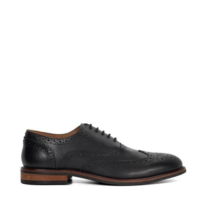 デューンロンドン Dune London 【 Men's Baltics Leather Brogues Men Black Lthr 】 メンズ レザー メンズ 黒色 ブラック