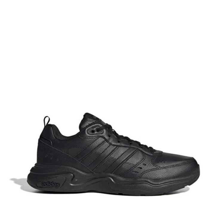 アディダス Adidas 【 Strutter Shoes Mens Men Core Black / Core Black / Grey 】 シューズ 運動靴 メンズ メンズ コア 黒色 ブラック 灰色 グレー