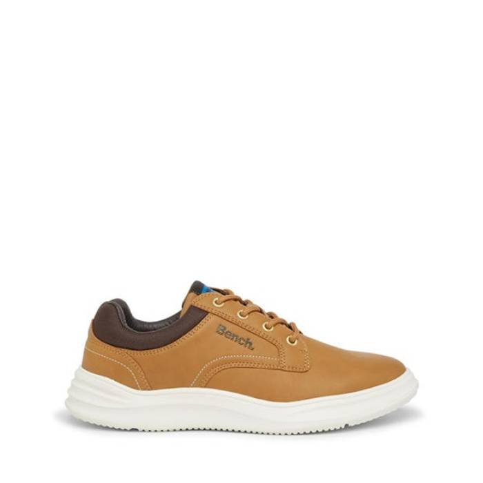 ベンチ Bench 【 Cheetham Low-Top Trainers Men Tan 】 シューズ スニーカー メンズ