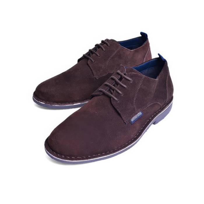 ランブレッタ Lambretta 【 Suede Desert Boot Men Brown 】 スエード・スウェード ブーツ メンズ 赤銅色 赤銅色