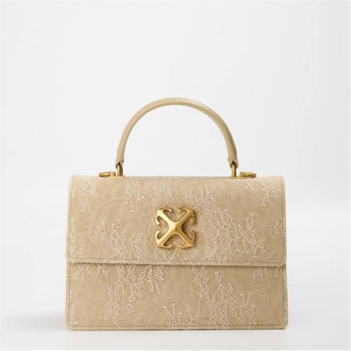Off White 【 Women's Shoulder Bag Women Beige 】 レディース バッグ レディース ベージュ