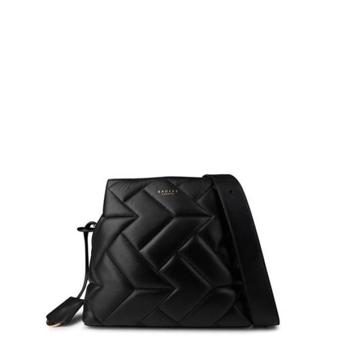 Radley 【 Women\u0027s Dukes Place Medium Compartment Cross Body Bags Women Black 】 レディース レディース 黒いこと 黒いこと