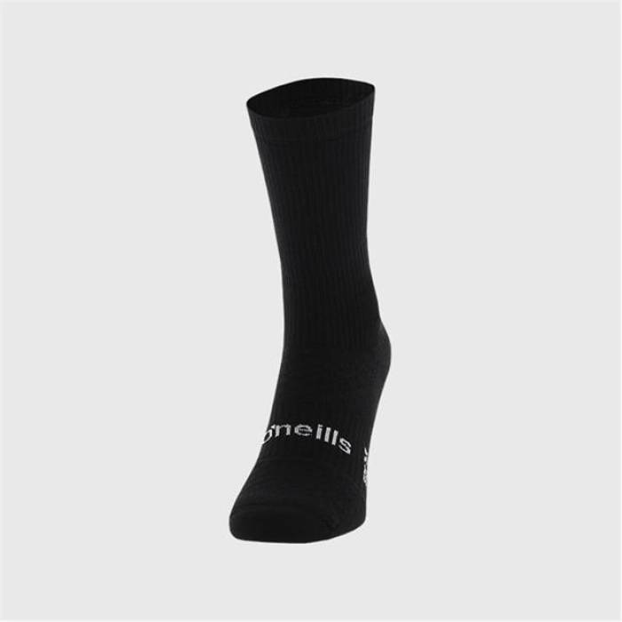 Oneills 【 Ion Socks Senior Kids Black 】 ソックス・靴下 シニア ジュニア キッズ 黒色 ブラック｜スニケス