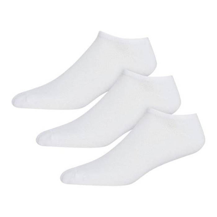 ダナキャランニューヨーク Dkny 【 Womens 3 Pack Trainer Socks Layla Women 3Pk White 】 レディース トレーナー ソックス・靴下 レディース 白色 ホワイト