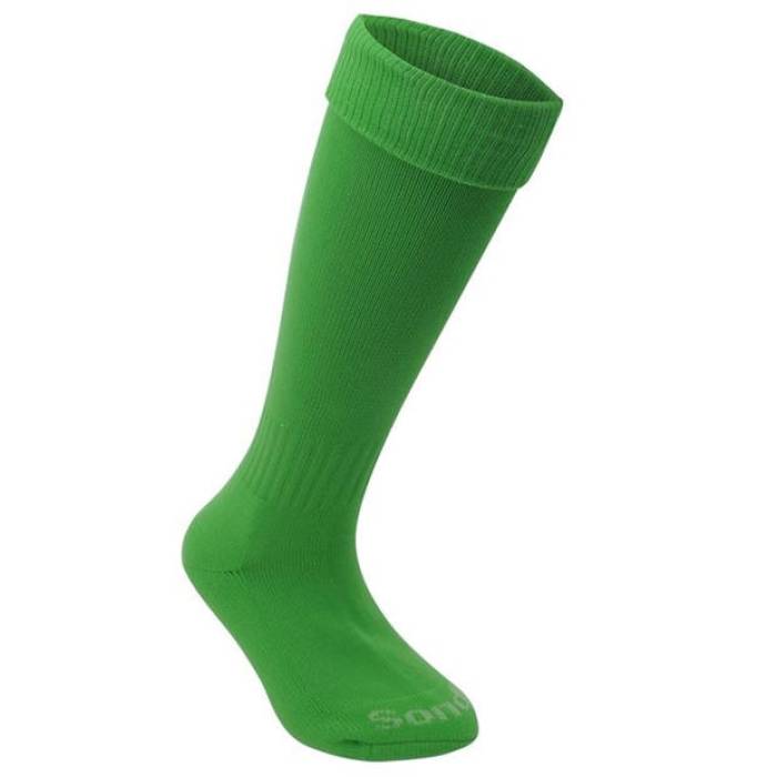 Sondico 【 Football Socks Childrens Kids Green 】 蹴球 靴下・ソックス お坊っちゃん キッズ green 緑・緑であること