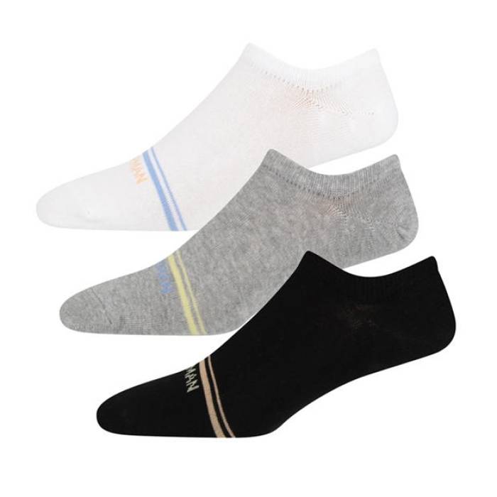 ベンシャーマン Ben Sherman 【 Liner Invisible Socks Men Gry/White/Black 】 ソックス・靴下 メンズ 白色 ホワイト 黒色 ブラック｜スニケス