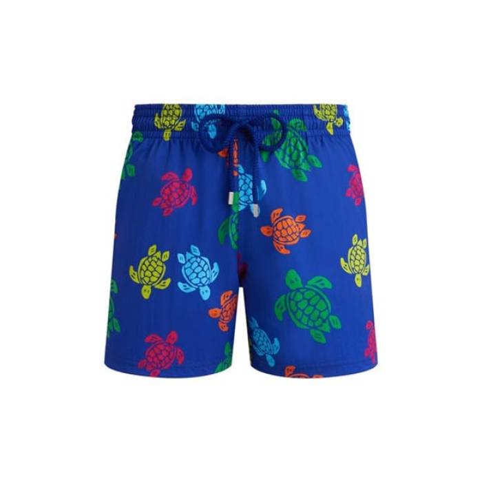 Vilebrequin 【 Men\u0027s Vquin Moorise Swim Shorts Men Blue/Multi 】 メンズ さる股引き メンズ 青碧 青碧