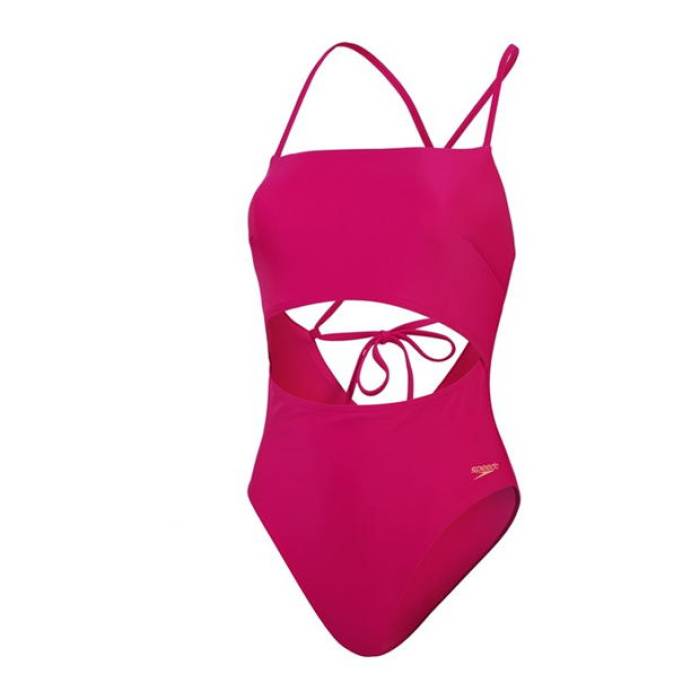 スピード Speedo 【 Cut Out One Piece Swimsuit Women Purple 】 水着 レディース Purple 紫・パープル