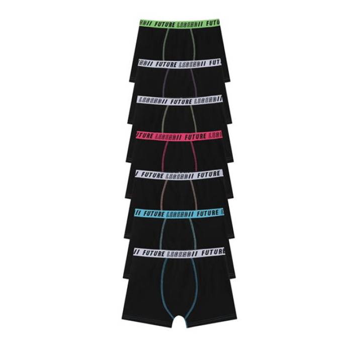 Firetrap 【 7 Pk Trunks Jn Unisex Black/Multi 】 ユニセックス 黒色 ブラック