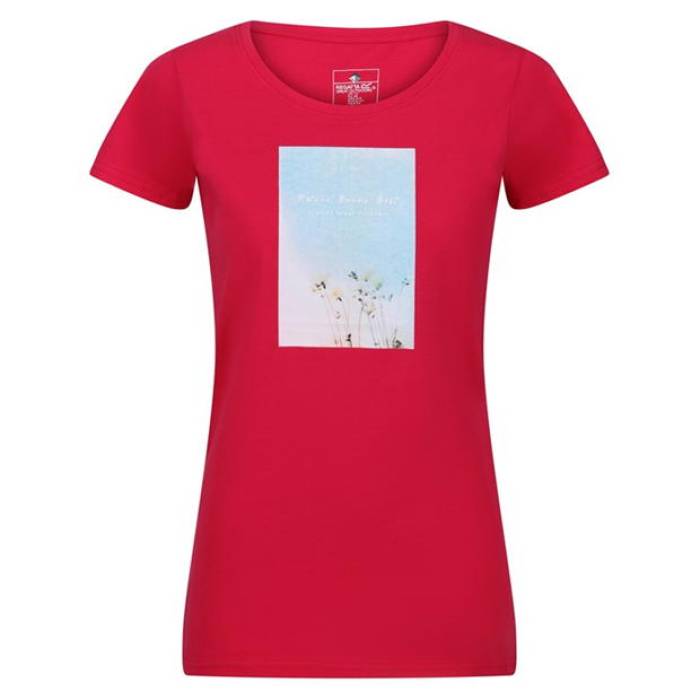 Regatta 【 Regular Fit T-Shirt Women Pink Potion 】 ティーシャツ レディース pink さくら色