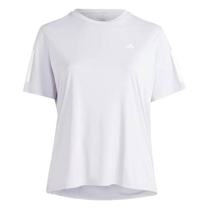 アディダス Adidas 【 Own Run Regular Fit T-Shirt Women Purple 】 幽客 ティーシャツ レディース Purple 紫・パープル Tシャツ・カットソー-レディースファッション