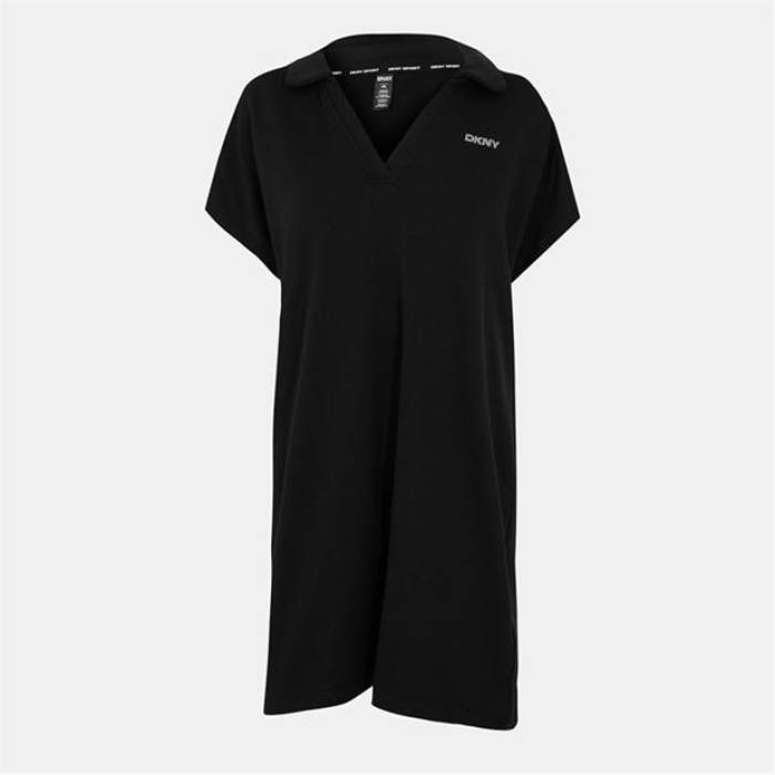 ダナキャランニューヨーク Dkny 【 Sweatshirt Jumper Dress Women Black 】 スウェット トレーナー ドレス レディース 黒色 ブラック
