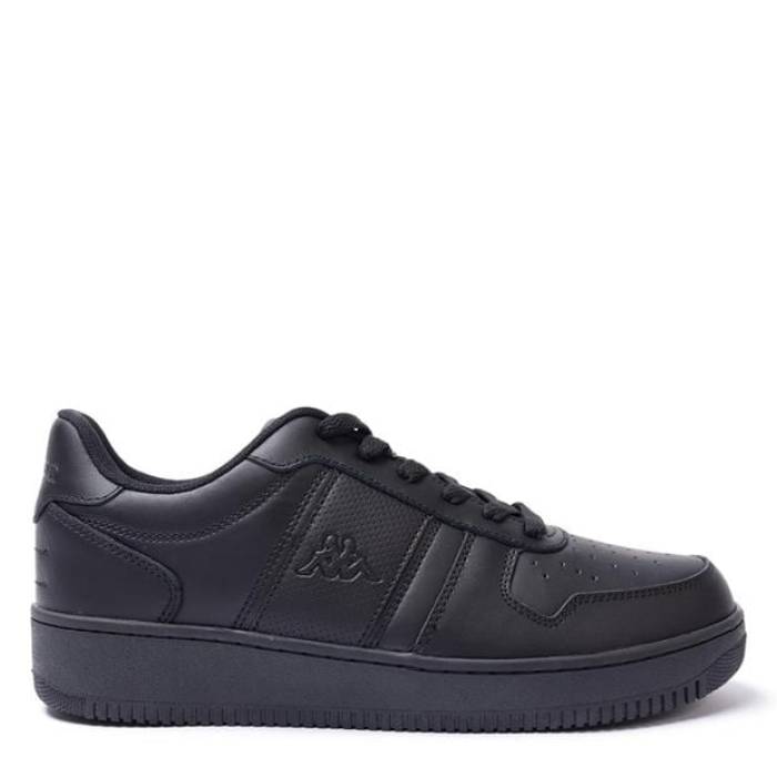 カッパ Kappa 【 La Morra Trainers Mens Men Black/Blk 】 天使の都市 シューズ スニーカー メンズ メンズ 黒いこと 黒いこと