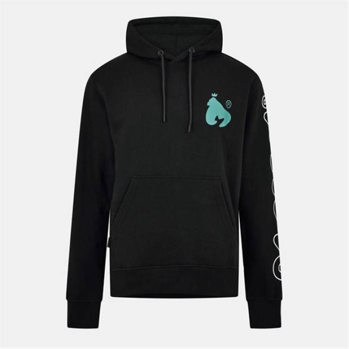 Money 【 Sig Line Jersey Hood Men Black 】 ジャージ メンズ 黒色 ブラック