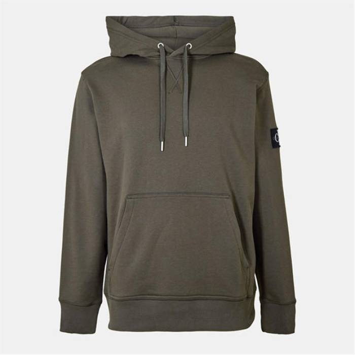 カルバンクライン ジーンズ Calvin Klein Jeans 【 Badge Hoodie Men Beluga 】 フーディー パーカー メンズ