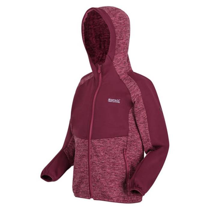 Regatta 【 Kids\u0027 Dissolver Vi Fleece Zip Hoodie Kids Violet/Amahz 】 フリース フーディー パーカー お坊っちゃん キッズ 紫・相撲取り草