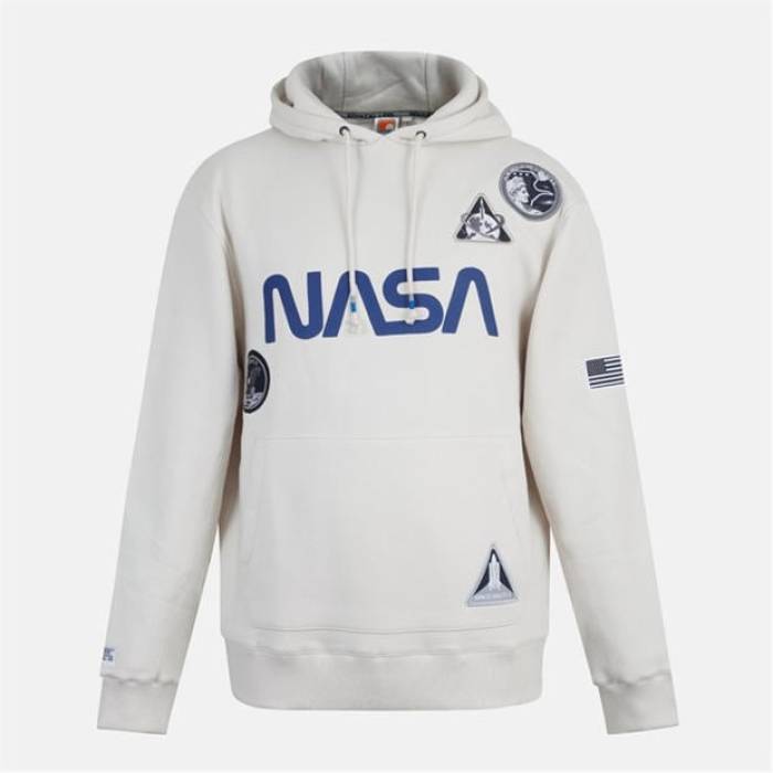 Soulcal 【 Soul Nasa Hoodie Men Off-White 】 フーディー パーカー メンズ 象牙色