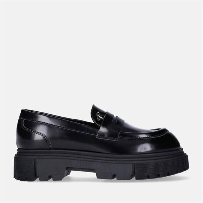 カルバンクライン ジーンズ Calvin Klein Jeans 【 Kids' Chunky Loafers Kids Black 】 ローファー ジュニア キッズ 黒色 ブラック