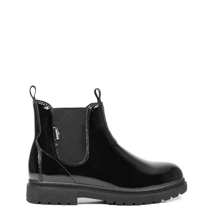 リーヴァイズジーンズ Levis 【 Chelsea Boots Kids Black 0003 】 ブーツ お坊っちゃん キッズ 黒いこと 黒いこと