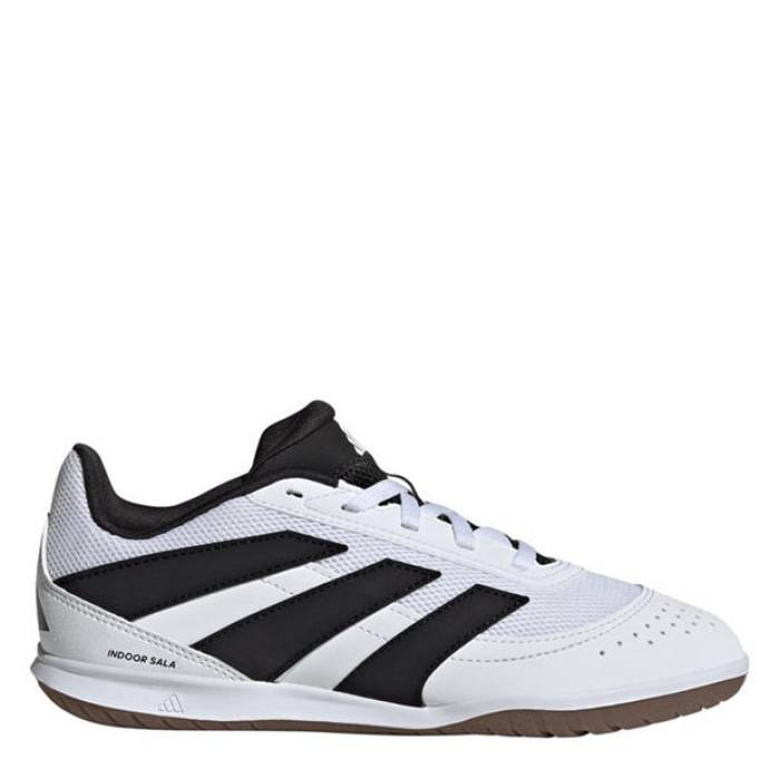 アディダス Adidas 【 Predator League Childrens Indoor Football Boots Kids White/Blk/Lemon 】 プレデター フットボール ブーツ ジュニア キッズ 白色 ホワイト