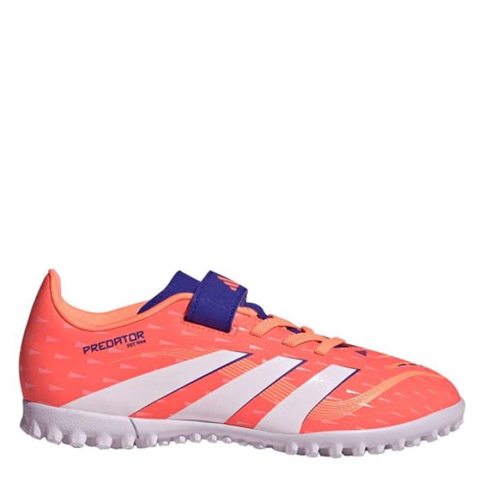 アディダス Adidas 【 Predator Club Childrens Astro Turf Football Boots Kids Orange/White 】 プレデター クラブ ターフ フットボール ブーツ ジュニア キッズ orange 橙・オレンジ 白色 ホワイト