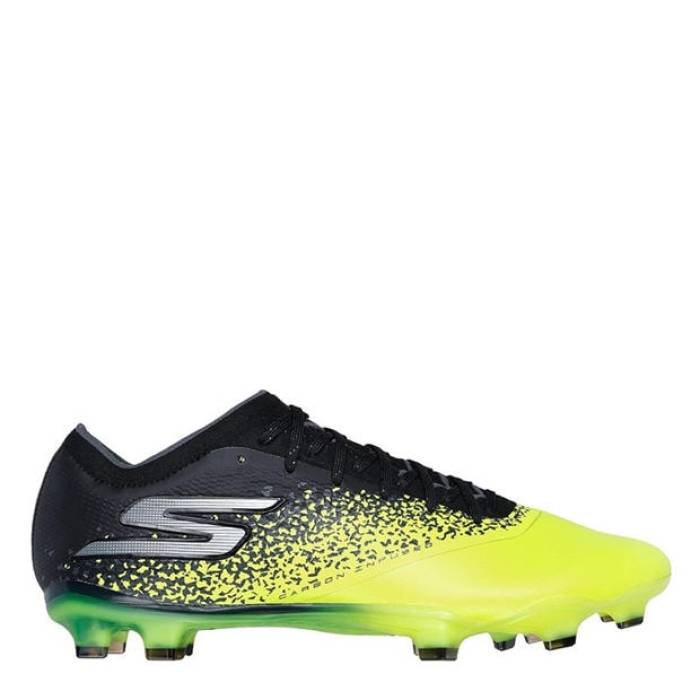スケッチャーズ Skechers 【 Razor Elite Firm Ground Football Boots Kids Yellow/Black 】 エリート フットボール ブーツ ジュニア キッズ yellow 黄色・イエロー 黒色 ブラック｜スニケス