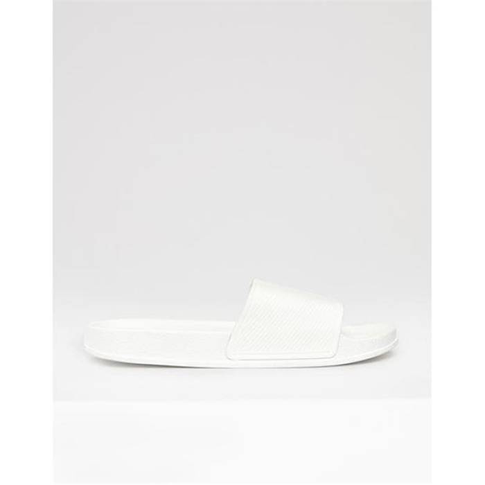 Threadbare 【 Arlo Flat Sandal Men White 】 メンズ 白色 ホワイト