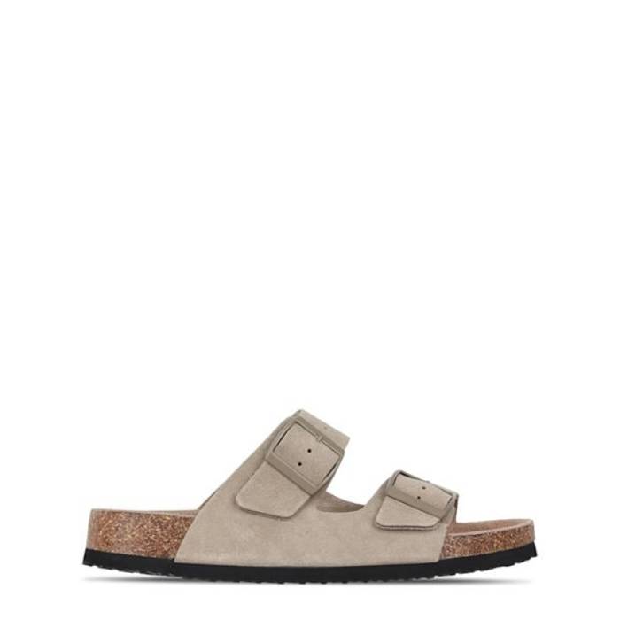 ジャック ウィルス Jack Wills 【 Jw Cork Strap Flat Sandals Women Taupe 】 ストラップ サンダル レディース｜スニケス