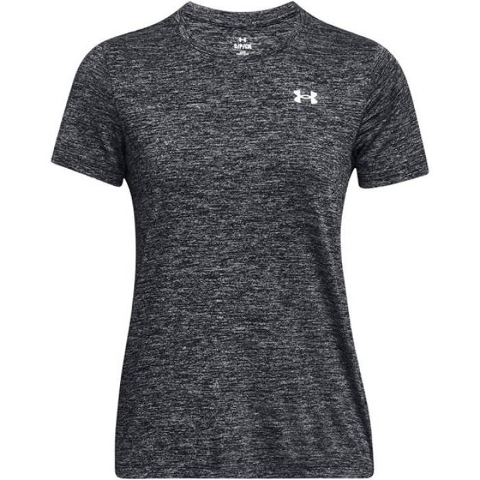 アンダーアーマー Under Armour 【 Tech Twist Short Sleeve Womens Women Black Twist 】 テック Sleeve スリーブ レディース レディース 黒色 ブラック