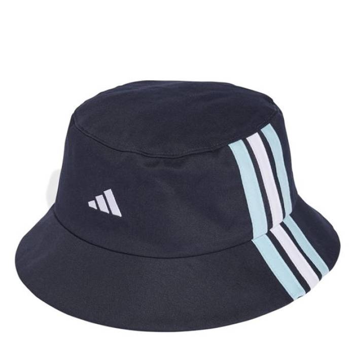 アディダス Adidas 【 3-Stripes Bucket Hat Men Navy/Ice 】 メンズ 紺色 ネイビー