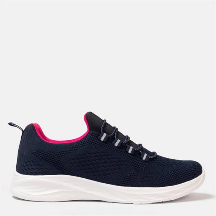 Donnay 【 Knit Runner Women Slip On Trainers Women Navy 】 編み物 シューズ スニーカー レディース 紺色 米国海軍