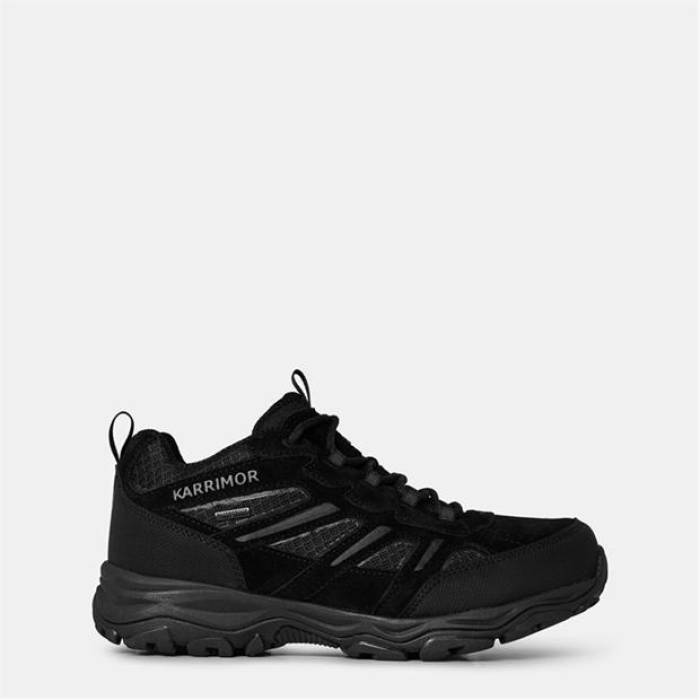 Karrimor 【 Mount Waterproof Walking Shoes Womens Women Black/Black 】 シューズ 運動すること靴 レディース レディース 黒いこと 黒いこと