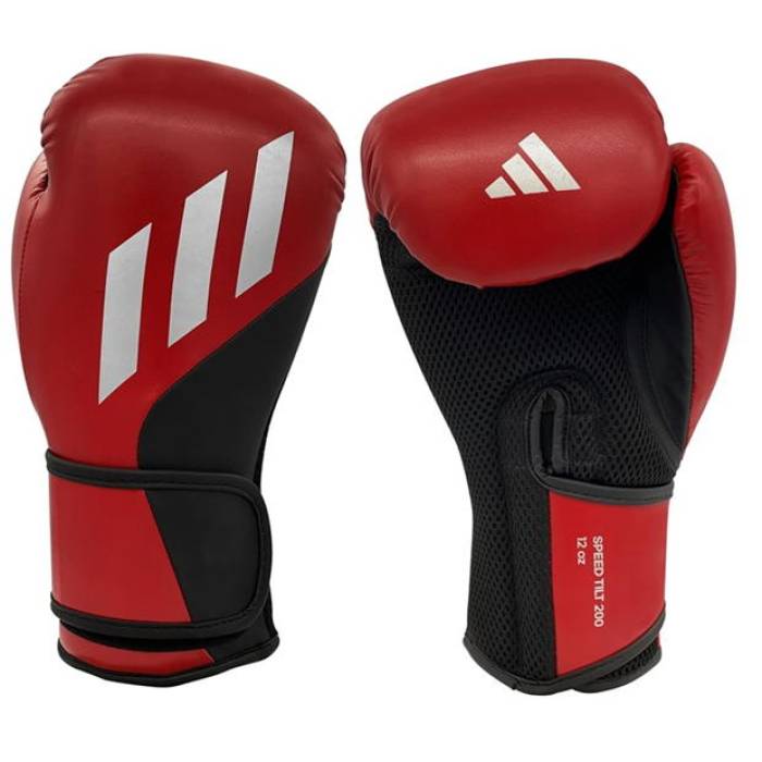 アディダス Adidas 【 Adults Boxing Gloves Unisex Red 】 手袋 ユニセックス Red 赤・レッド