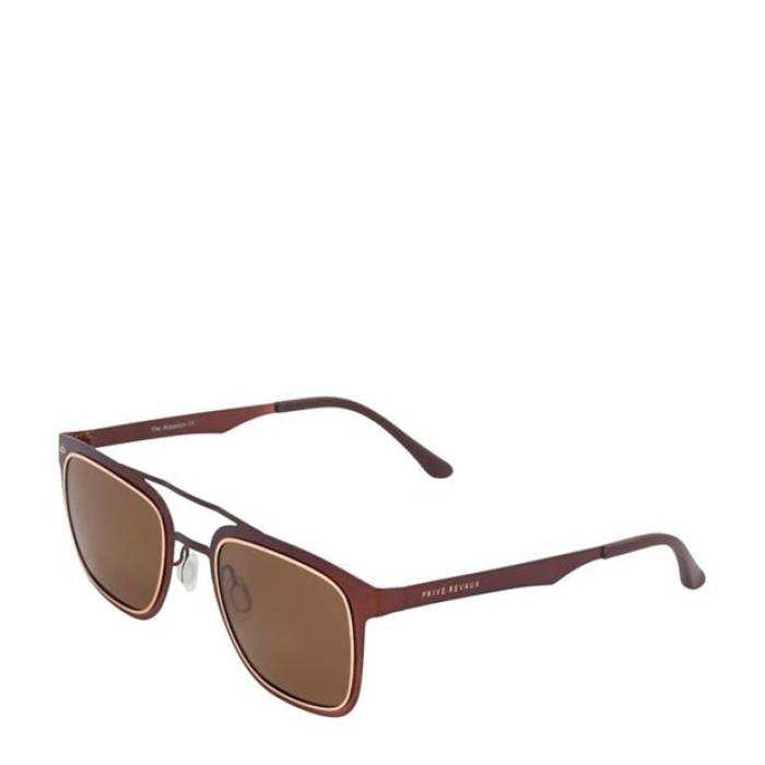 Prive Revaux 【 Adults Running Sunglasses Unisex Brown 】 サングラス ユニセックス 茶色 ブラウン