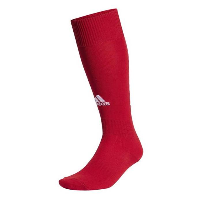 アディダス Adidas 【 Santos Football Sock Unisex Red/White 】 蹴球 ユニ一発やる Red 赤・赤いこと 白いこと 白いこと