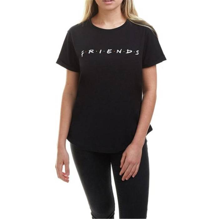 Character 【 Logo T-Shirt Women Friends 】 ロゴタイプ ティーシャツ レディース