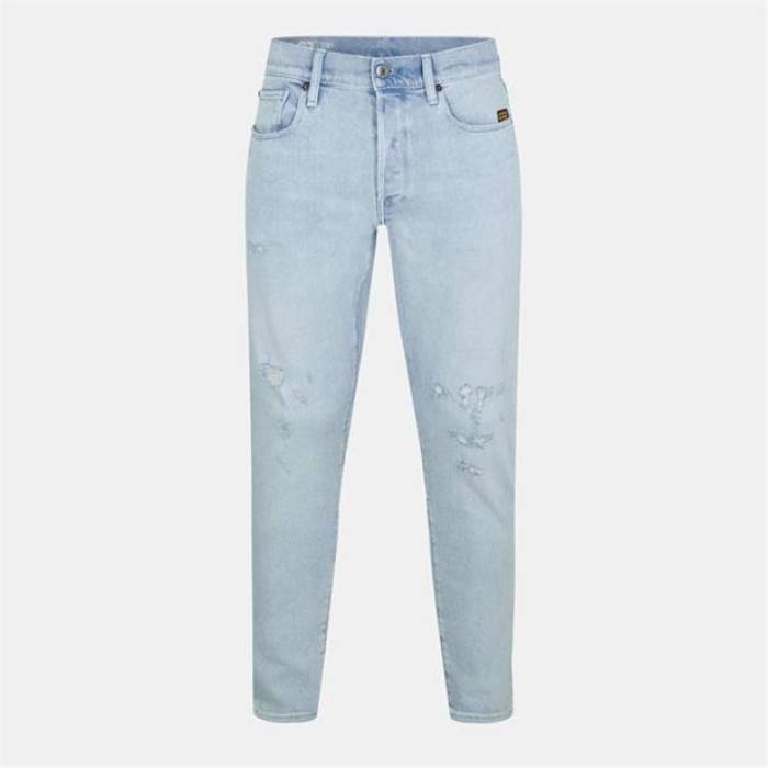 G Star 【 3301 Slim Jeans Men Isar Blue 】 slim スリム ジーンズ メンズ 青色 ブルー｜スニケス