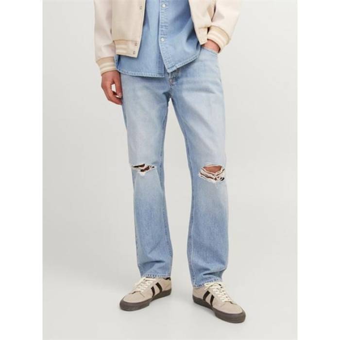 Jack And Jones 【 Leg Jeans Men Blue Denim 】 ジーンズ メンズ 青色 ブルー デニム|スニケス