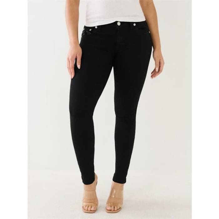 トゥルーレリジョン True Religion 【 Jennie Skinny Jeans Womens Women Rinse Black 】 スキニー ジーンズ レディース レディース 黒色 ブラック