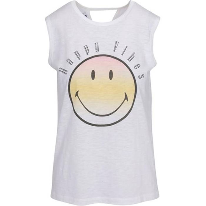 Pj Salvage 【 Salvage Smiley Tank Top Women Off-White 】 タンクトップ レディース オフホワイト